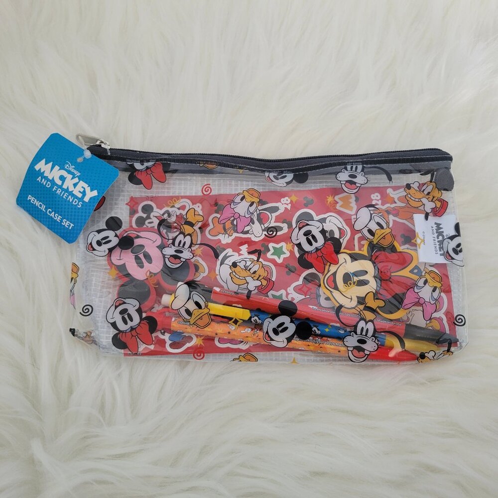 Disney Mickey & Friends Pencil Case Set